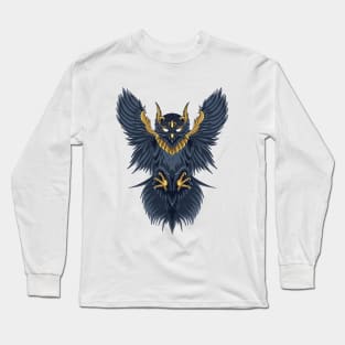 Amazing Owl Illustration Long Sleeve T-Shirt